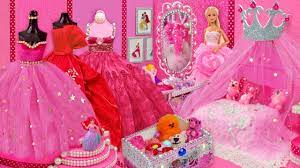 mini makeup barbie doll dresses