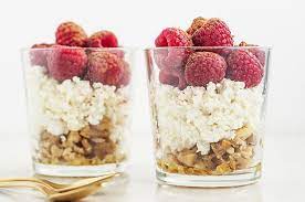 In another bowl add the almond flour and flaxseed meal and mix them well. Cottage Cheese Breakfast Bowl