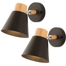 2pcs 18cm Retro Minimalist Wall Light