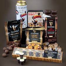 guinness official treats gift basket