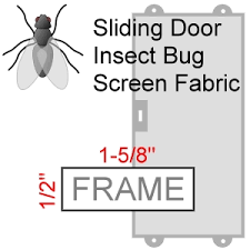 sliding door screen insect bug screen