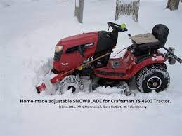 my craftsman ys 4500 lawn tractor