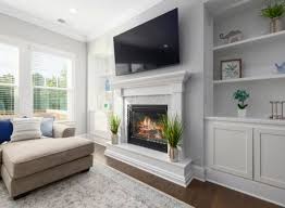 Fireplace And Television