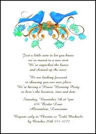 Housewarming Party Invitations Invitation Wording Message Verbiage