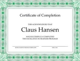 29 Images Of Free Printable Certificate Of Completion Template