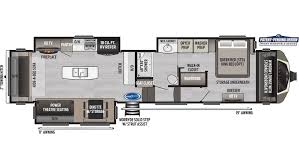 keystone montana 3810ms floor plan 5th