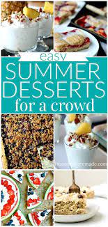 The perfect end to a summer meal among friends? 54 Summer Desserts For Crowds Ideas Summer Desserts Desserts Desserts For A Crowd