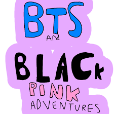 Download blackpink official logo text in hd, jpg, jpeg, png (transparent), color code and blackpink members official autograph and handwriting. Bts And Blackpink Adventures Logo By Ask Yui Deer On Deviantart