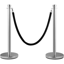 black velvet rope barriers