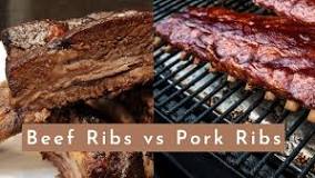 How do you tell if ribs are pork or beef?