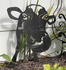 Cow Garden Art Armor Up Designs Inc