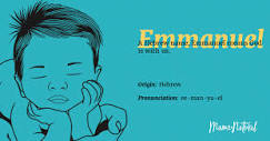 Emmanuel Name Meaning, Origin, Popularity, Boy Names Like Emmanuel ...