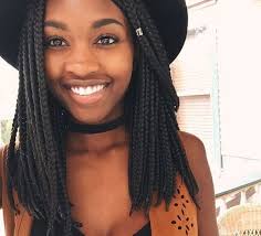 Here is present the 9 best braided hairstyles for medium hair. 18 Stylish Medium Box Braids That Are Trending In 2020