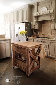 Kitchen Island Inspired By Pottery Barn