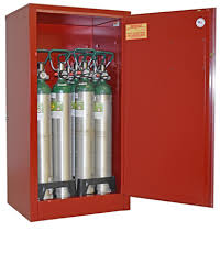 cal gas cylinder storage cabinet
