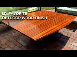 Build Finish An Outdoor Table Top