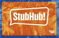 Win stubhub free gift voucher / giftcard every week. Best Buy Discounted Stubhub Gift Cards 50 Gc For 42 50
