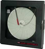 Series Lcr10 Data Acquisition Circular Chart Recorder By