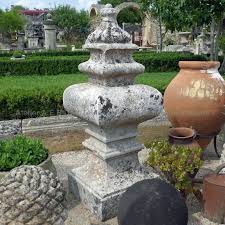 Antique Stone Garden Ornament By Alain