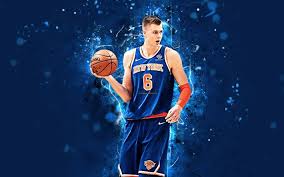Download, share or upload your own one! Download Wallpapers Kristaps Porzingis 4k Abstract Art Nba Basketball Stars New York Knicks Porzingis Neon Lights Basketball Ny Knicks Creative For Desktop Free Pictures For Desktop Free