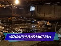 How To Clean Sewer Backup In A Crawl Space