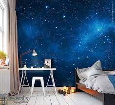 Galaxy Wall Art Nebula Mural Wallpaper