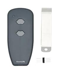 marantec m3 2312 315 mhz 2 on garage door opener remote gray