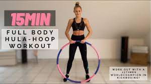 15 min hula hoop workout full body