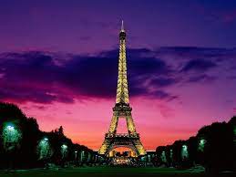 Eiffel Tower, Night Cities, Paris ...