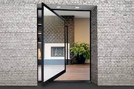 Pivot Steel Glass Exterior Doors