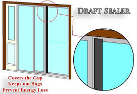 Draft Sealer For Sliding Glass Doors