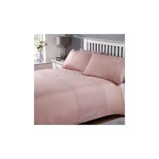 layla double blush pink duvet cover set