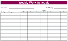 Door Schedule Template Excel Free Printable Work Schedules
