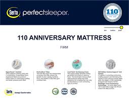 serta 110th anniversary firm mattress