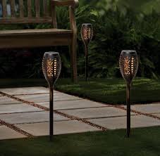 Mainstays Solar Tiki Fire Flame Torch