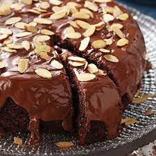 Almond Chocolate Cake Recipe Chocolate Almond Cake Cake Recipes  gambar png