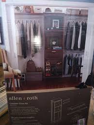 allen roth complete closet kit for