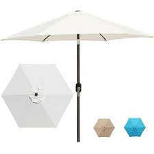 Polyester Market Outdoor Patio Umbrella