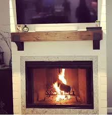 Fireplace Mantel Mantel Decor Rustic