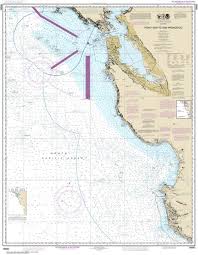 18680 Point Sur To San Francisco Nautical Chart
