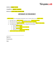60 free affidavit templates forms