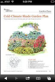 Shade Garden Plan Shade Garden Shade