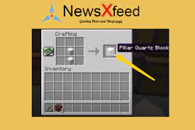 Use quartz stairs for a white couch, or wood blocks for end tables. How To Make Quartz Pillars In Minecraft 3 Steps Guide Newsxfeed
