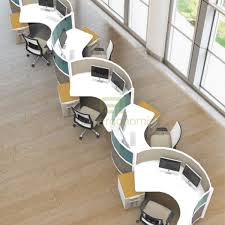 s shaped office desk modular furniture