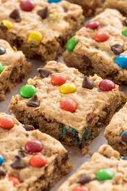 monster cookie bars craving some
