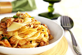 macarronada com fettuccine barilla