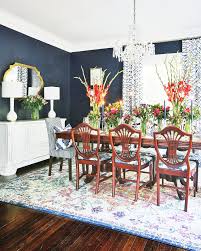 If you're planning to use hale navy in your house, make sure to do a test swatch it in each room as it can look different in any space. Before And After Dining Room Makeover With The Sherwin Williams Color Of The Year Thistlewood Farm