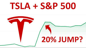 tesla stock be added to the s p 500