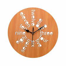 Laminated Mdf Clock