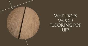 why does wood flooring pop up wood